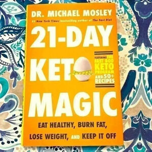 21-Day Keto Magic Hardback Book NWT